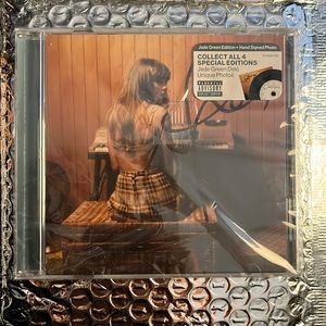 Taylor Swift SIGNED Jade Green Midnights CD